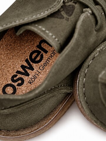 oswen Veterlaarzen 'Ewaldi Suede Boot' in Groen