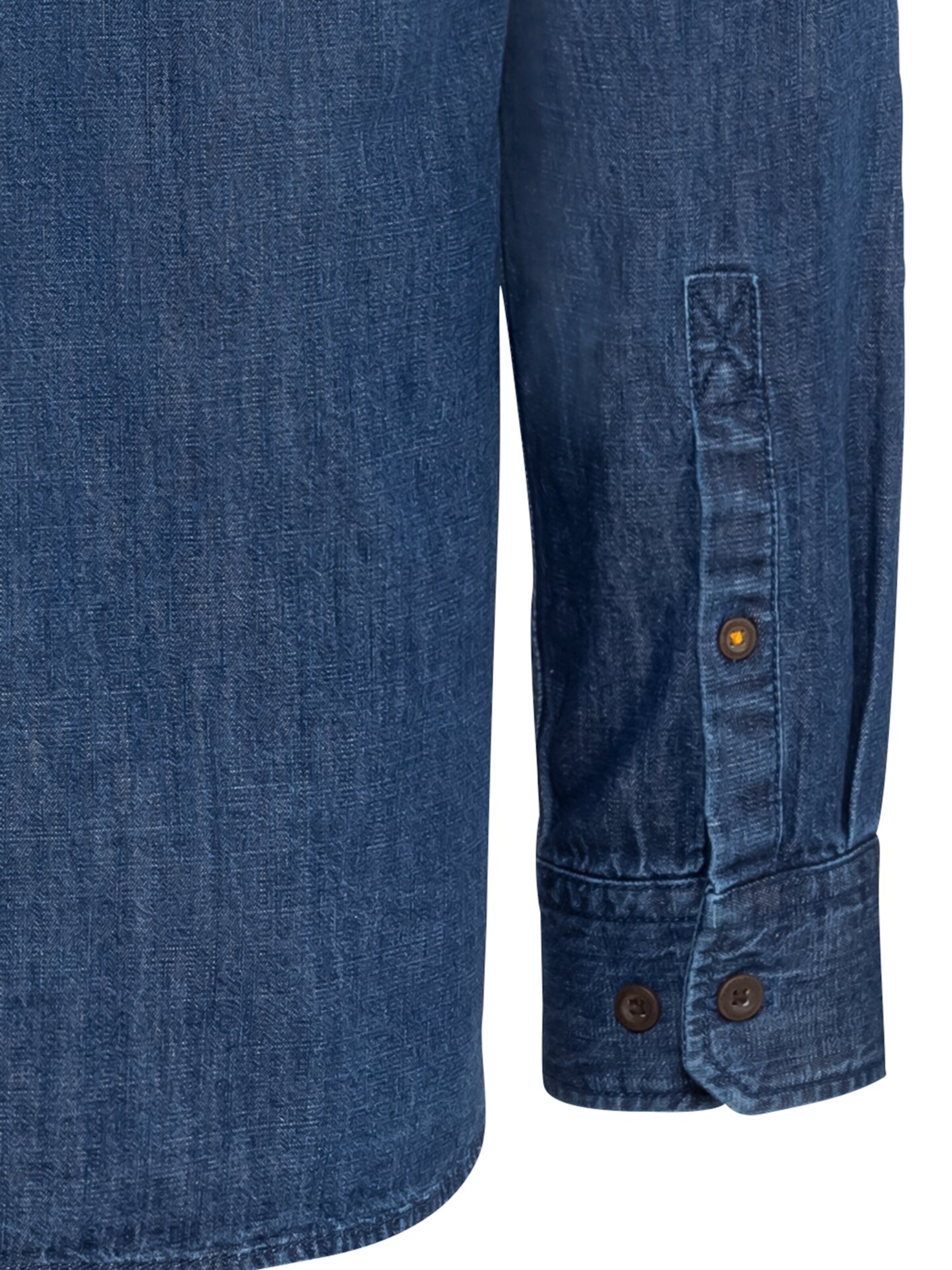 CAMEL ACTIVE Regular fit Button Up Shirt in Blue