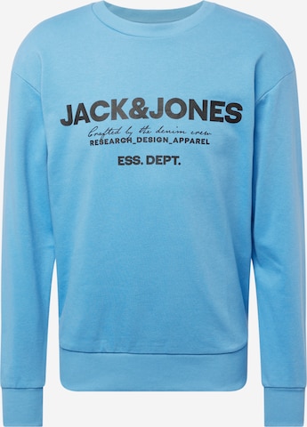 JACK & JONES - Sweatshirt 'GALE' em azul: frente