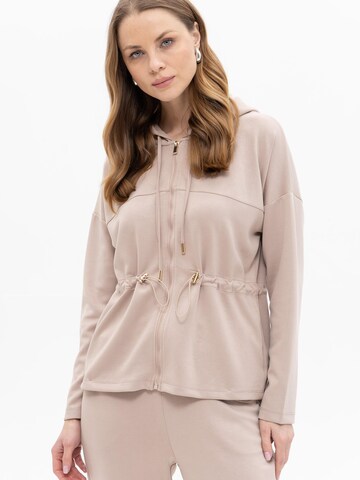 Passioni Sweatshirt‌ in Beige: Vorderseite