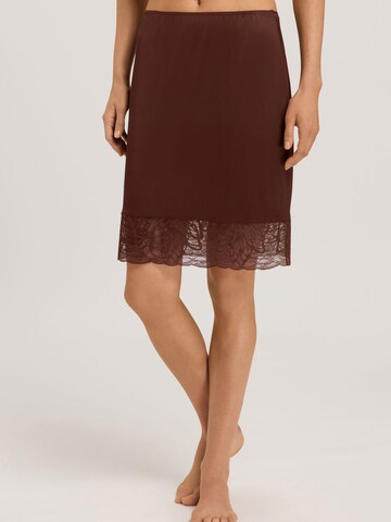 Robe gainante ' Elia ' Hanro en marron : devant