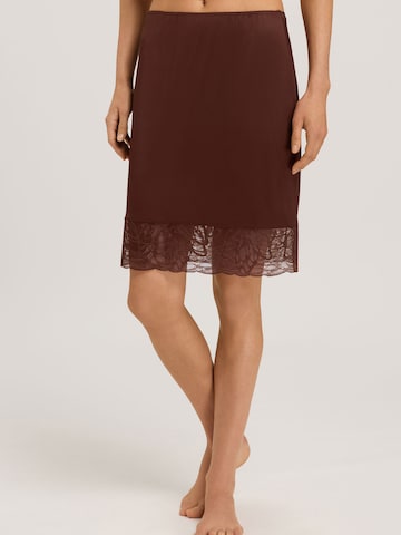Hanro Bodice Dress ' Elia ' in Brown: front