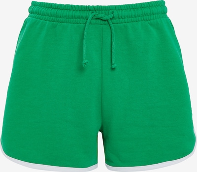 Threadbare Παντελόνι 'Freddie' σε πράσινο / λευκό, Άποψη προϊόντος