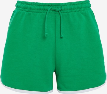 Threadbare Broek 'Freddie' in Groen: voorkant