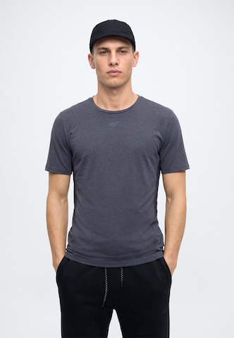 4F - Tapered Pantalón deportivo 'TROUSERS' en negro