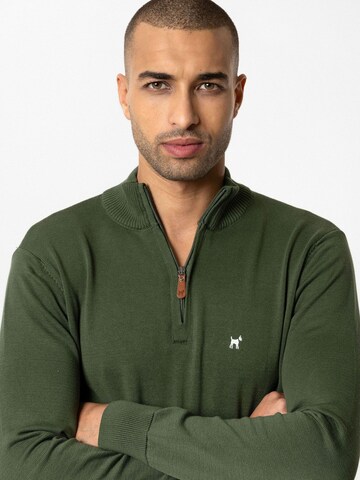 Pull-over 'Benedetto' Williot en vert