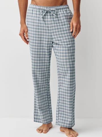 Next Pyjamahousut värissä vihreä: etupuoli