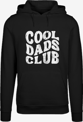 F4NT4STIC Sweatshirt 'Cool Dads Club' in Schwarz: Vorderseite