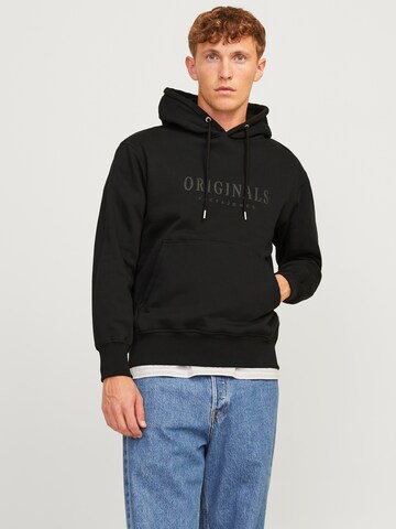 Felpa 'JORFrederiksberg' di JACK & JONES in nero: frontale