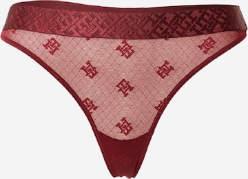 TOMMY HILFIGER String in Rood: voorkant