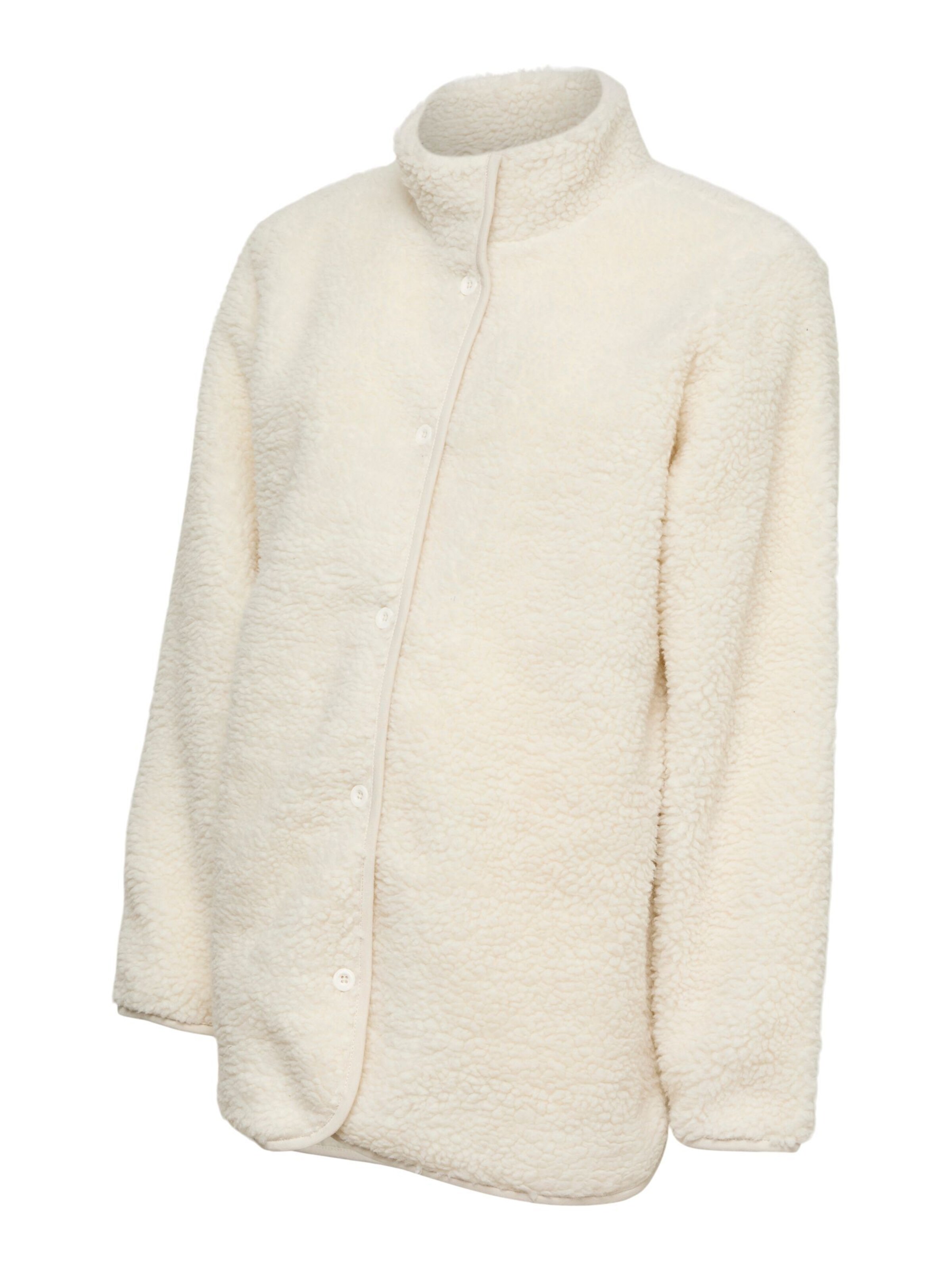 Veste mi-saison MAMALICIOUS en blanc : devant