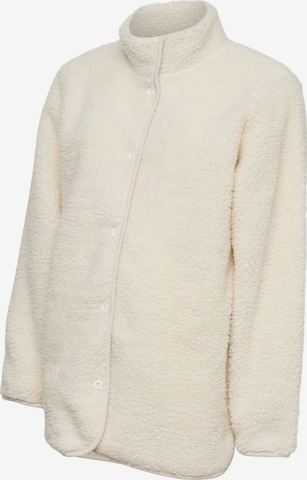 Veste mi-saison MAMALICIOUS en blanc : devant