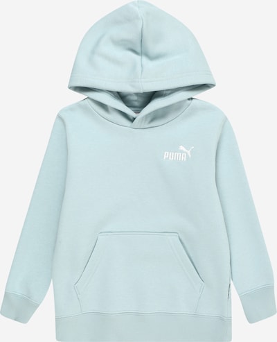 PUMA Sweatshirt 'ESS' in de kleur Mintgroen / Wit, Productweergave