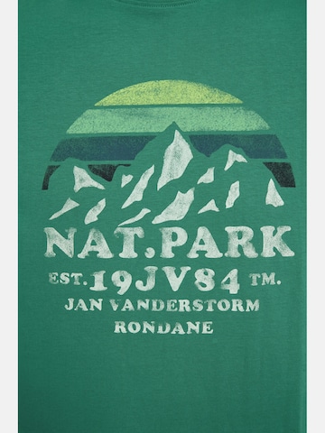Jan Vanderstorm Shirt ' Jenberg ' in Groen