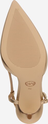 MICHAEL Michael Kors Slingpumps 'VERONICA' i guld