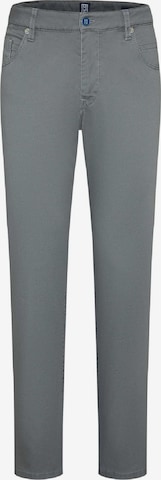 MEYER Regular Chino Pants in Grey: front