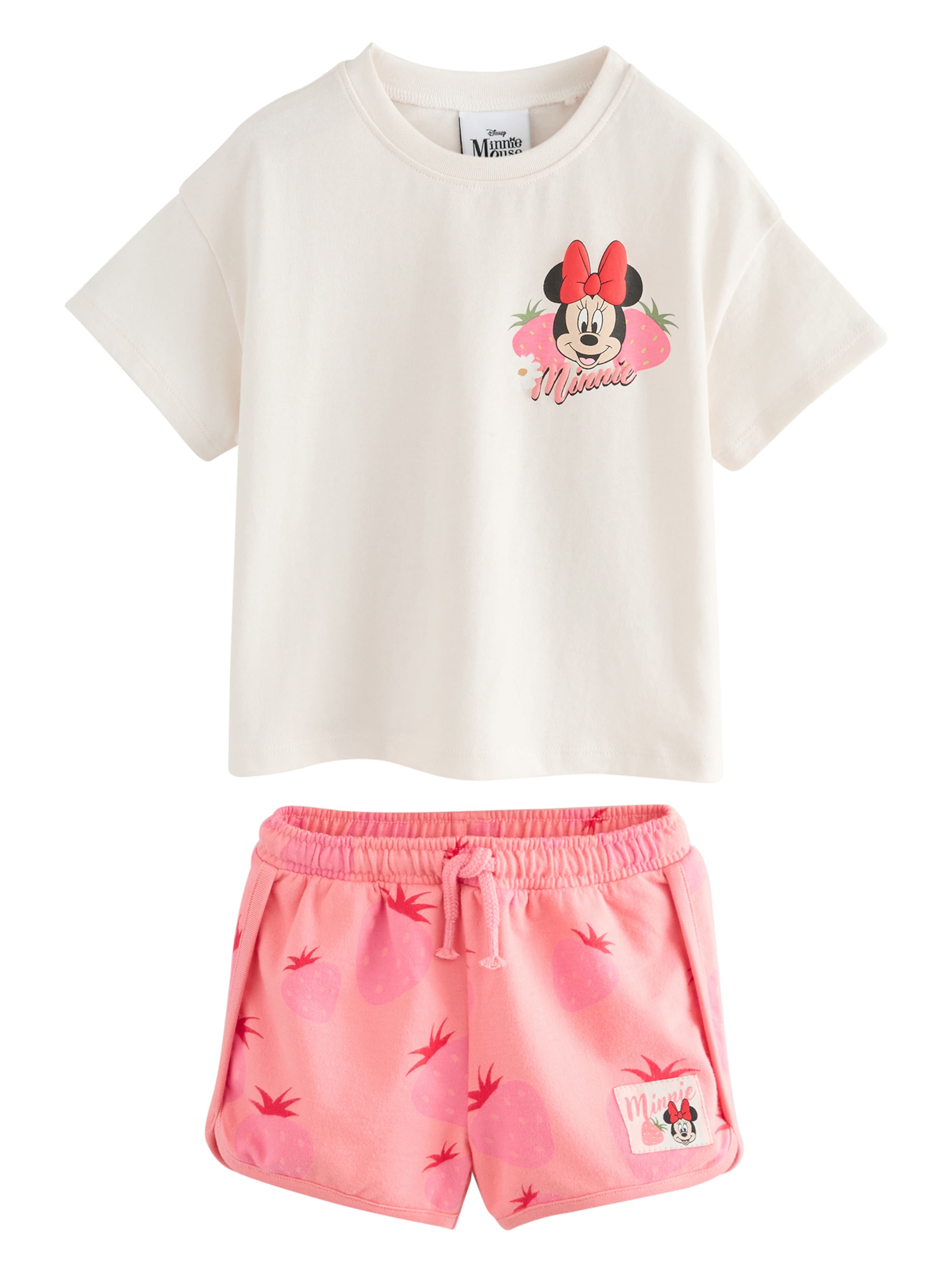 Next Zestaw 'Minnie Mouse™ und Daisy Duck' w kolorze różowy: przód