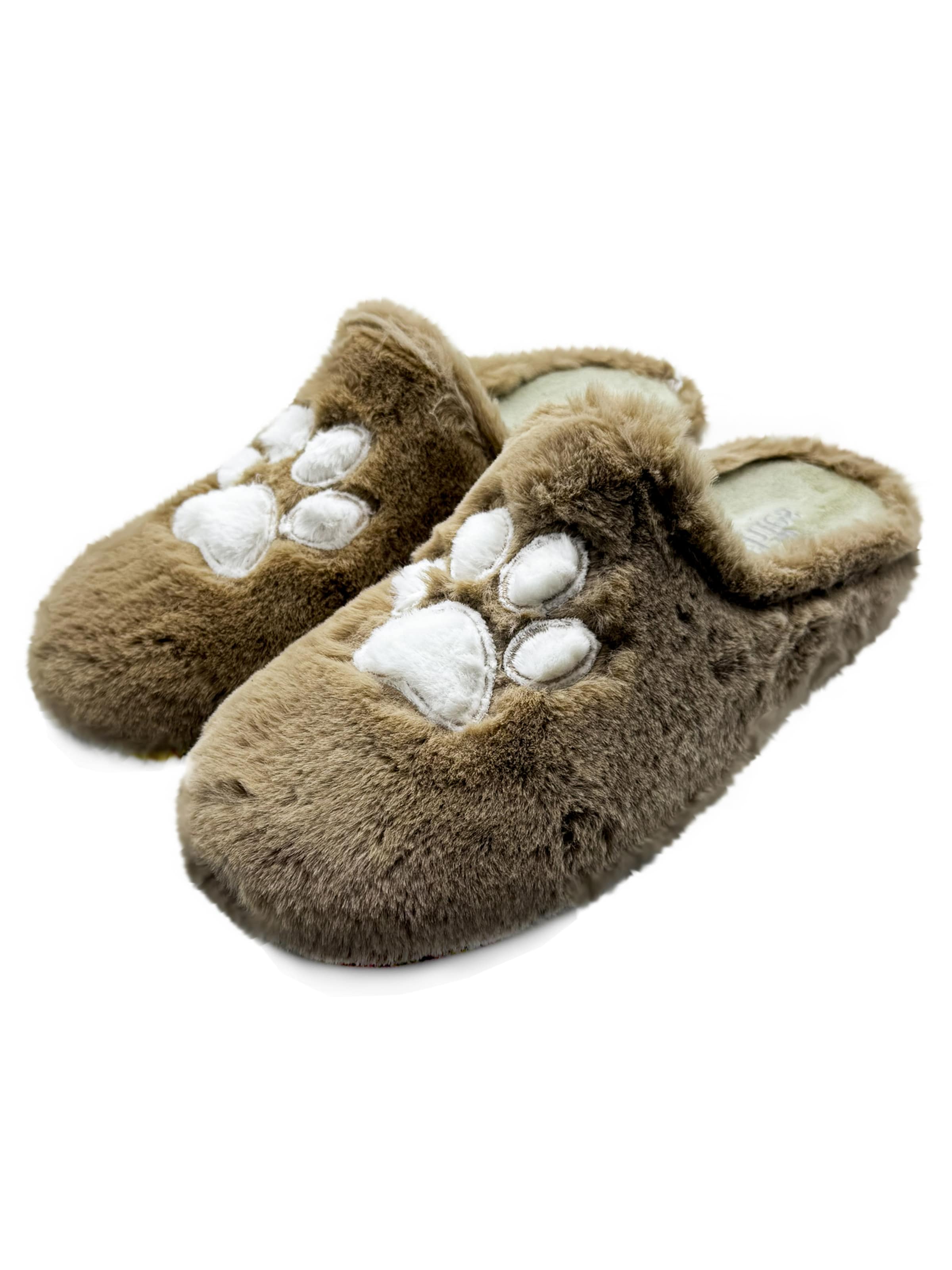 thies Hausschuh 'thies 1856 ® Rec Paw Slipper'‌‌‌‌‌‌‌ in Beige: Vorderseite