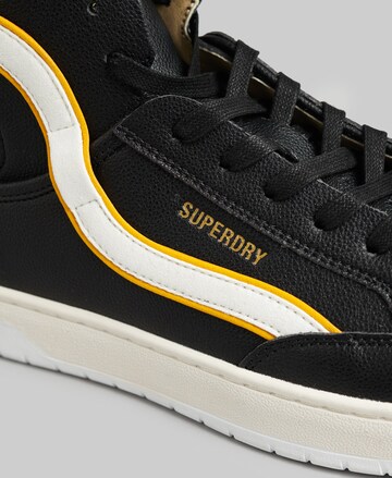 Superdry High-Top Sneakers in Black