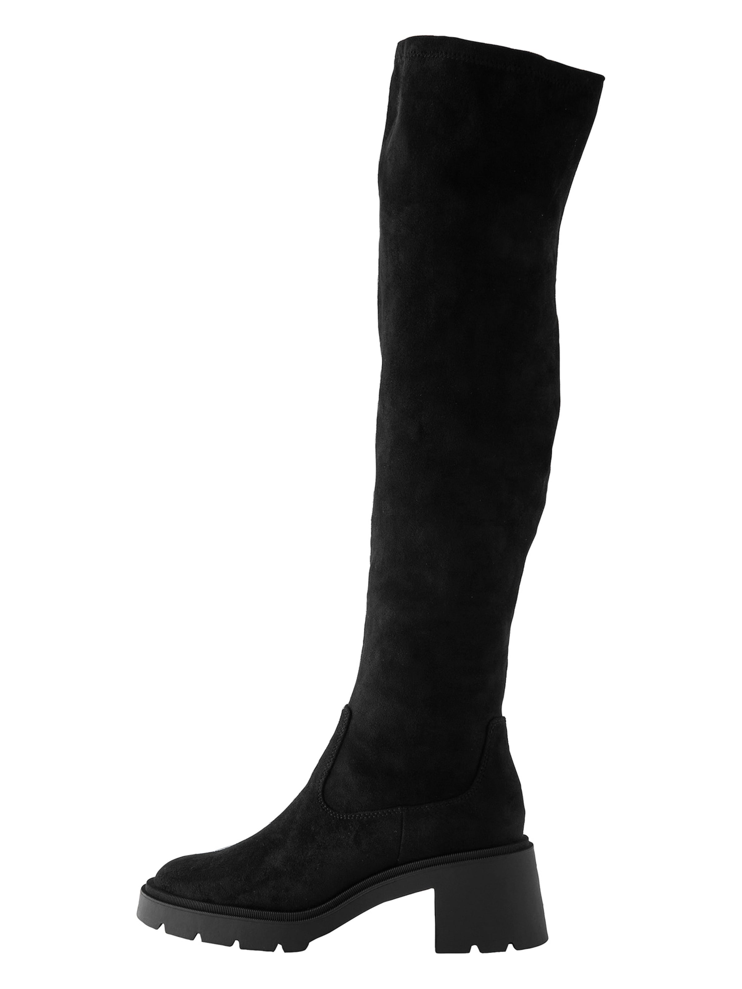 melns Next Zābaki virs ceļa: no priekšpuses