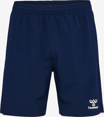 Hummel Regular Sports trousers 'Core 2.0' in Blue: front