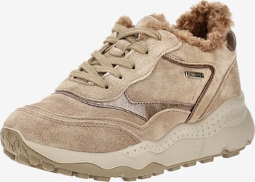 Sneaker bassa di IMAC in marrone: frontale