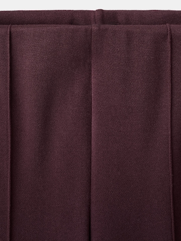 Wide leg Pantaloni 'LUCCA' de la MANGO pe roșu
