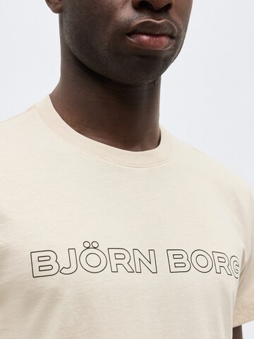 BJÖRN BORG Shirt in Beige
