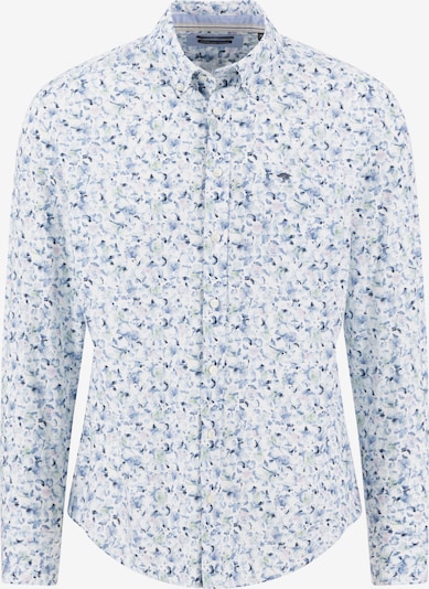 Marškiniai iš FYNCH-HATTON, spalva – tamsiai mėlyna / mėlyna dūmų spalva / balta, Prekių apžvalga