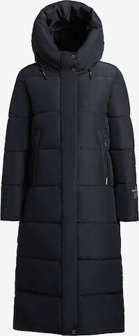 Manteau d’hiver 'SOULANI5' khujo en bleu : devant