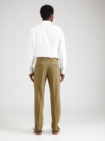 SELECTED - Slimfit Pantalón de pinzas 'SLHNeli' en verde
