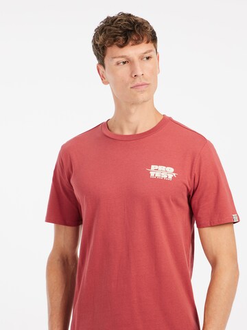 PROTEST Shirt 'PRTBaio' in Red