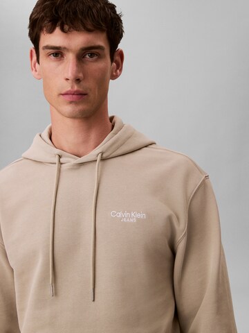 Calvin Klein Jeans Свитшот в Коричневый