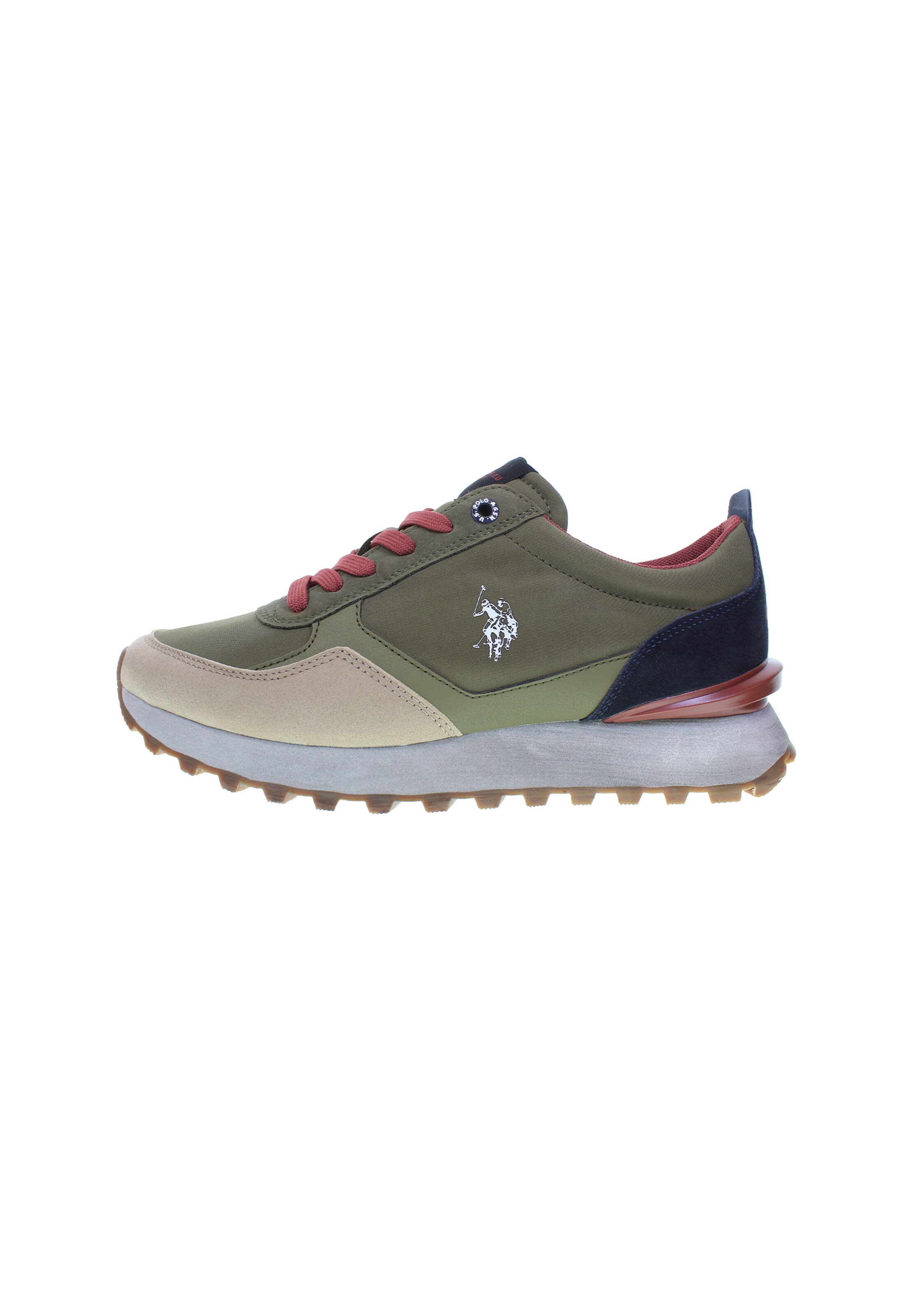 Polo Men's Gumsole Sneaker Olive