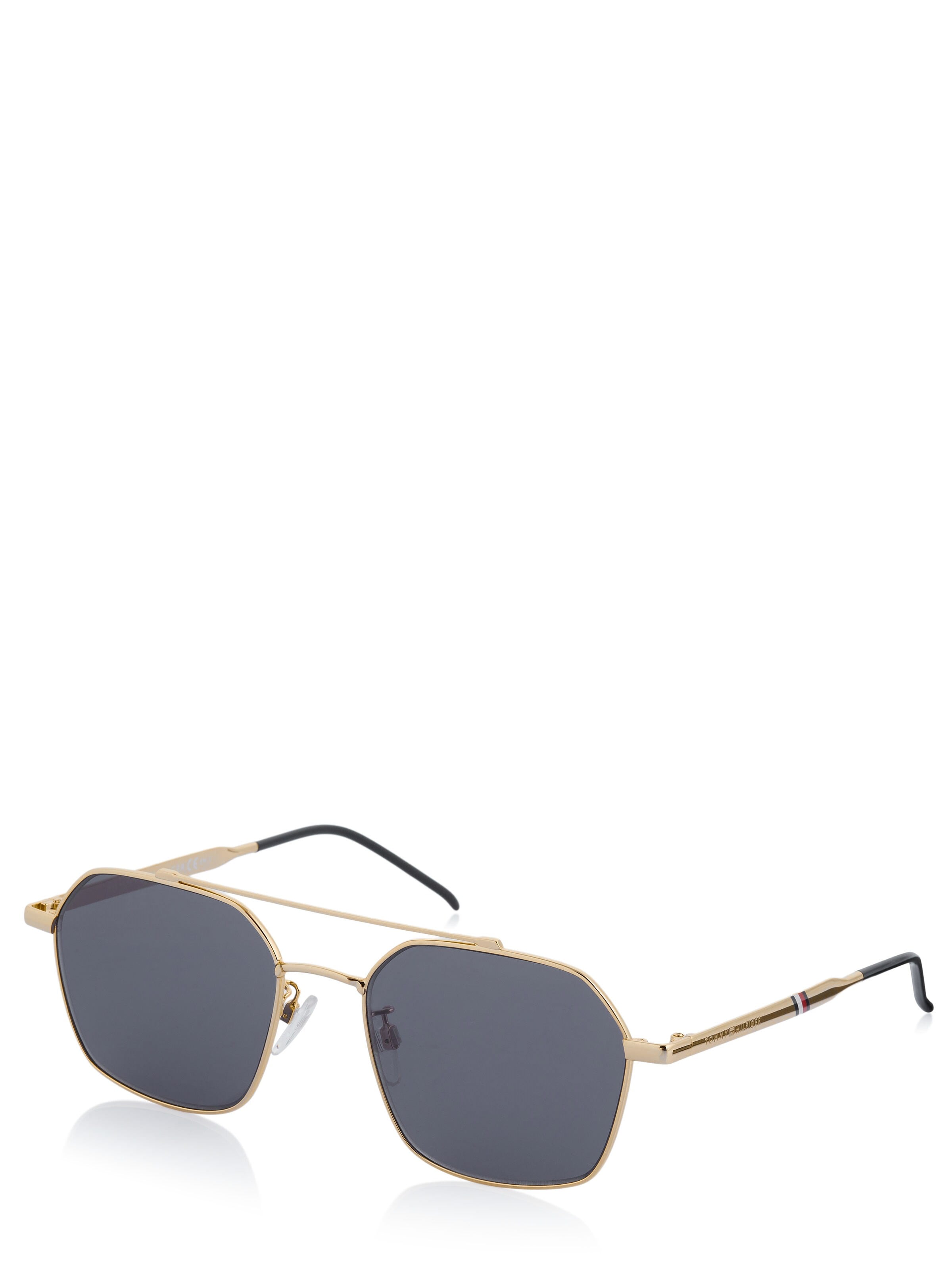 Lunettes de soleil TOMMY HILFIGER en or : devant