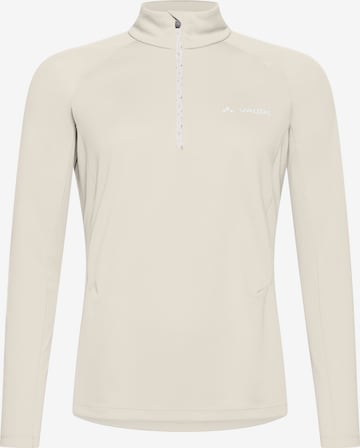VAUDE Performance shirt 'Larice II' in Beige: front