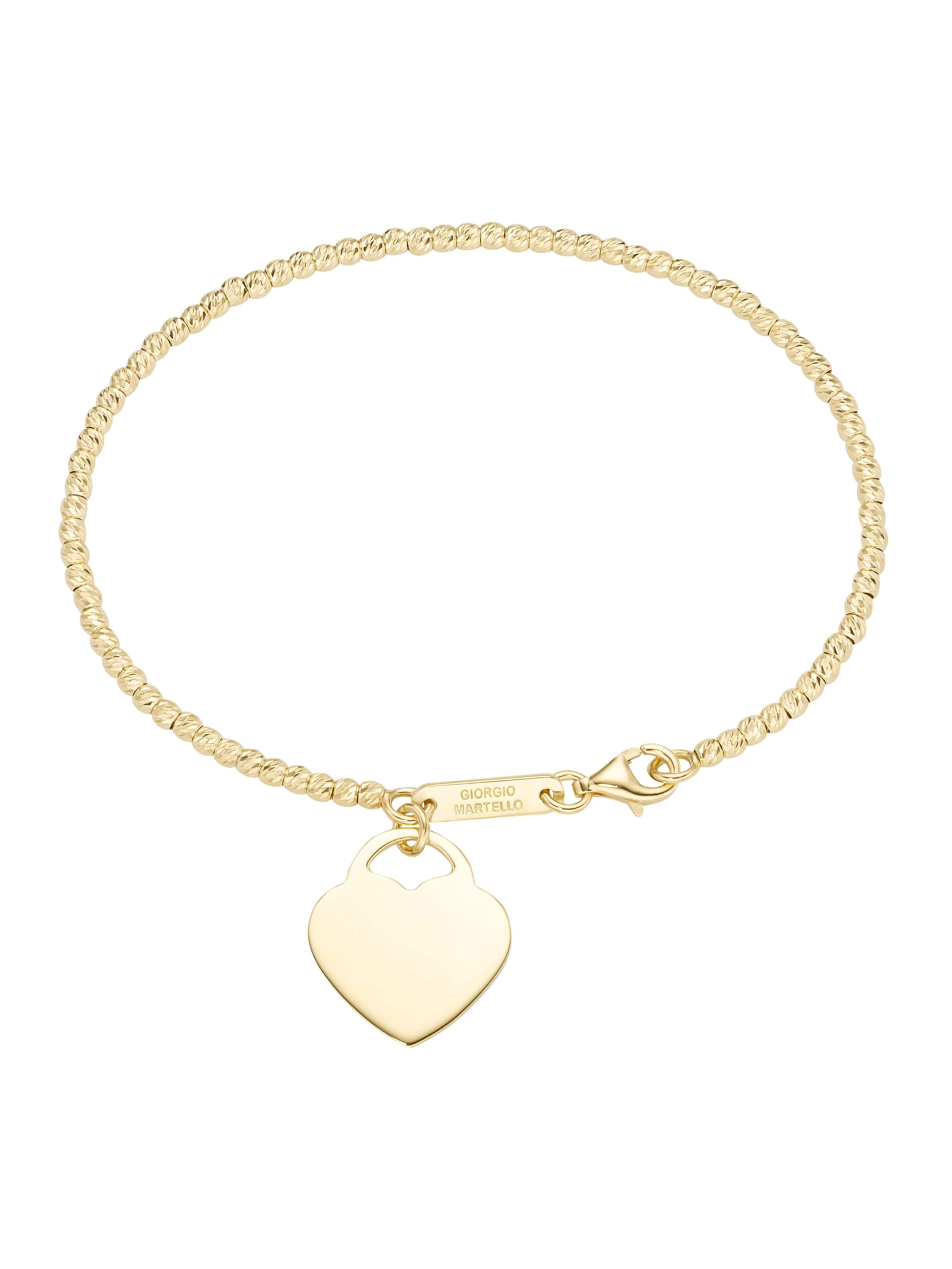 Braccialetto di Giorgio Martello Milano in oro: frontale