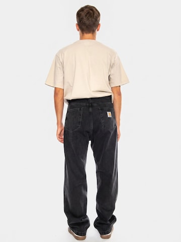 Carhartt WIP Luźne Jeansy 'LANDON PANT BLACK, STONE WASHED' w kolorze czarny