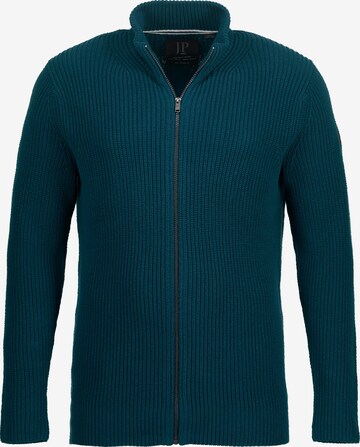 JP1880 Knit Cardigan in Blue: front