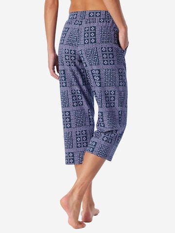 Pantalon de pyjama ' Mix Relax ' SCHIESSER en bleu
