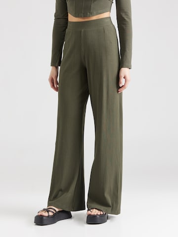 STUDIO SELECT Wide leg Trousers 'Sofia' in Green: front