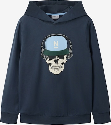 Sweat NAME IT en bleu : devant