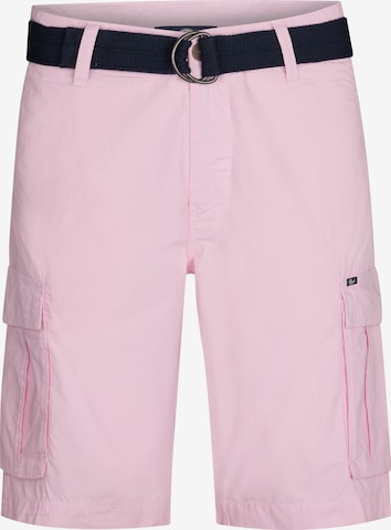Regular Pantalon cargo 'Azure' Petrol Industries en rose : devant