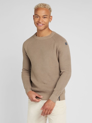 Key Largo Sweater 'SCOOTER' in Grey: front