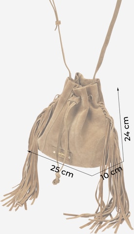 Borsa a sacco 'MEGAN' di Pepe Jeans in beige