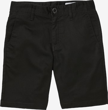 Volcom Regular Pants 'Frickin' in Black: front