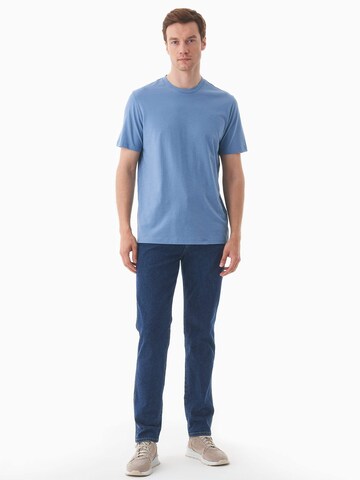 Organication T-Shirt in Blau