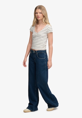 Baggy Jean Superdry & Co en bleu