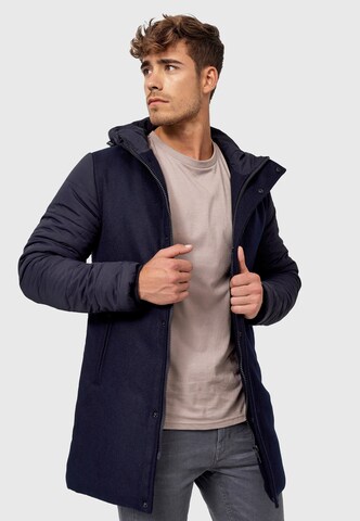 INDICODE JEANS Winterparka 'Ontario' in Blau