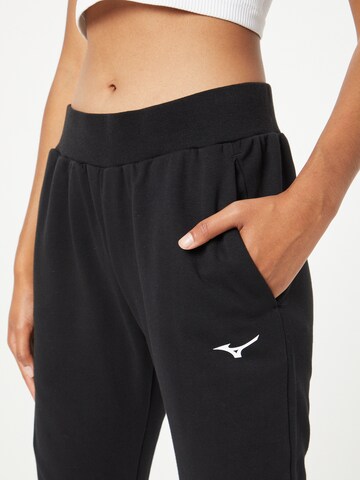 MIZUNO Tapered Sports trousers 'Athletic' in Black